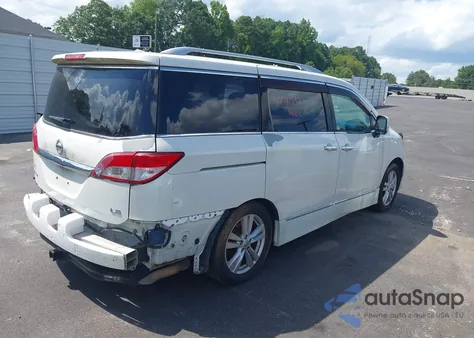 2011 Nissan Quest Le z USA, uszkodzony, nr VIN JN8AE2KP2B9005621